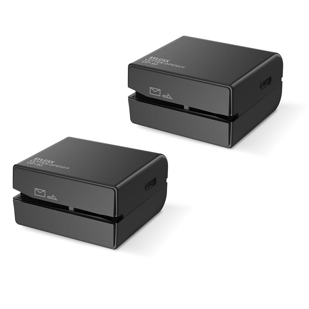 Amazon | 電池式電動レターオープナー - レターオープナー 封筒